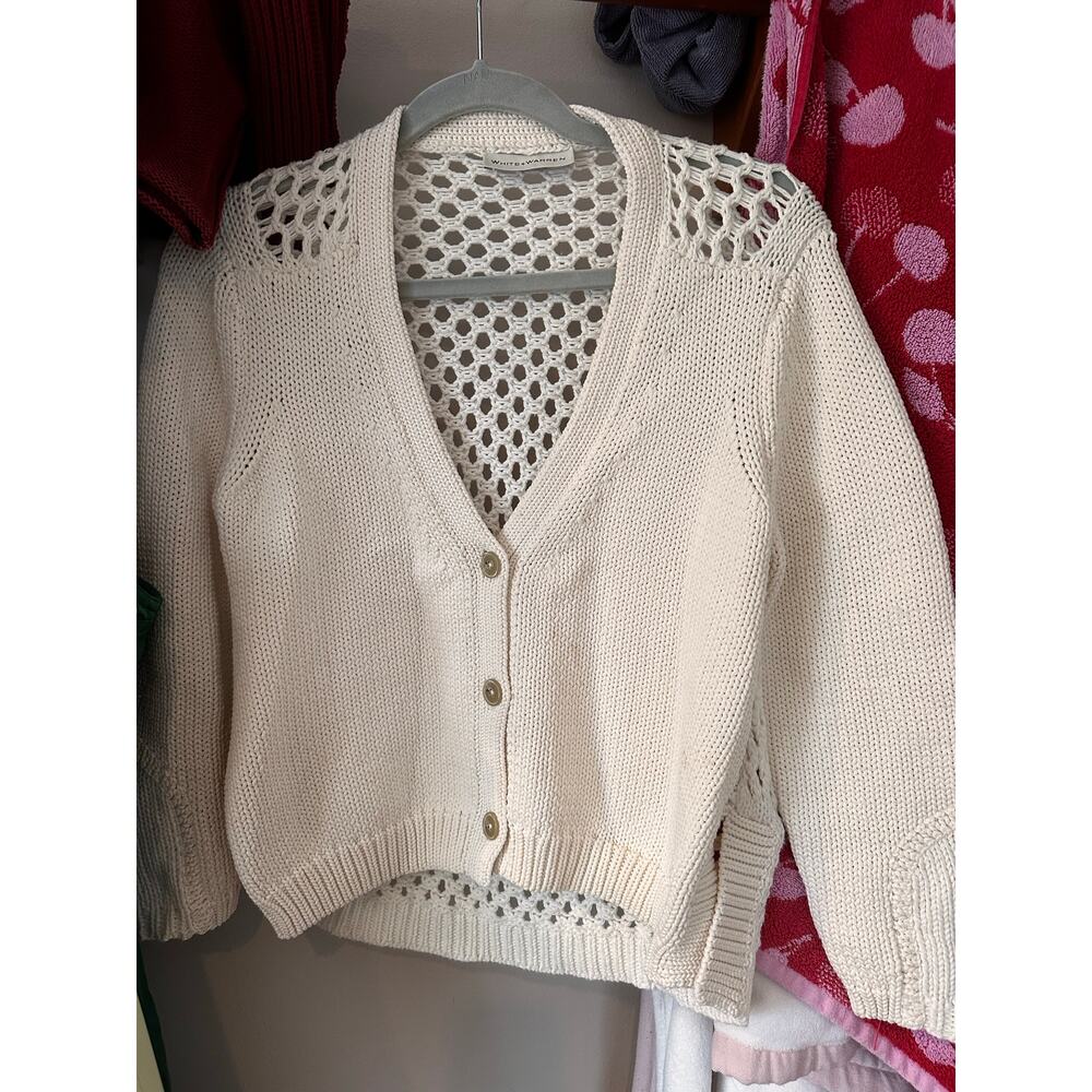 White Warren sweater